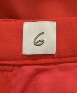 6(ROKU)（ロク）その他 赤 サイズ:34(S位) レディース/2200650494039