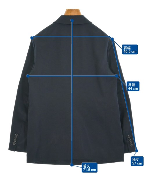 6(ROKU)（ロク）テーラードジャケット 紺 サイズ:36(S位) レディース/2200650796027