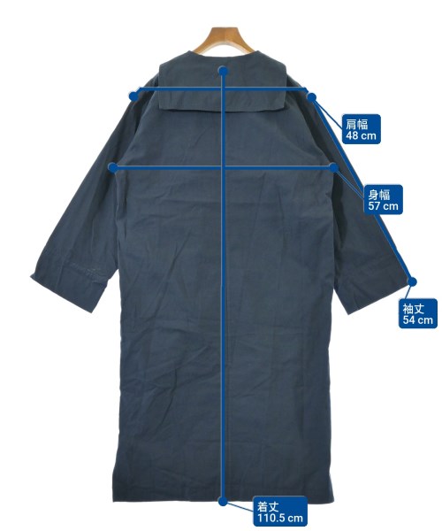 6(ROKU)（ロク）ワンピース 紺 サイズ:36(S位) レディース/2200642896018