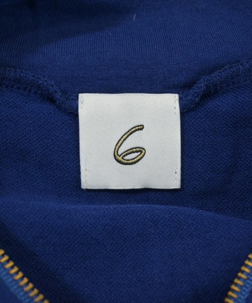 6(ROKU)（ロク）ワンピース 青 サイズ:36(S位) レディース/2200652006018