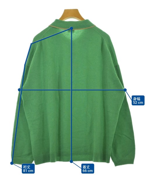 6(ROKU)（ロク）ニット・セーター 緑 サイズ:-(M位) レディース/2200648641087