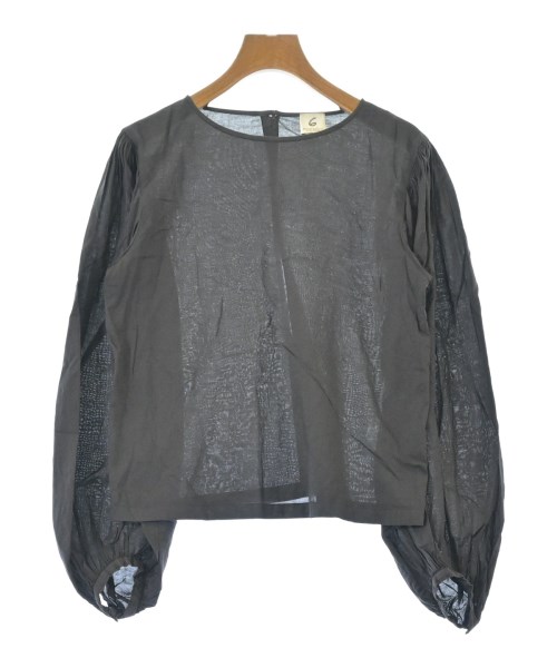 6(ROKU)(ロク)カジュアルシャツ グレー サイズ:36(S位)/2200642154200