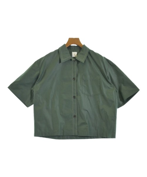 6(ROKU)(ロク)カジュアルシャツ 緑 サイズ:-(M位)/2200653694030