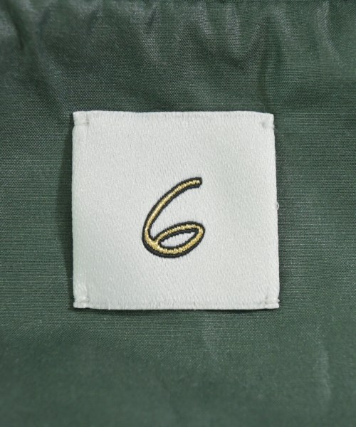 6(ROKU)（ロク）カジュアルシャツ 緑 サイズ:-(M位) レディース/2200653694030