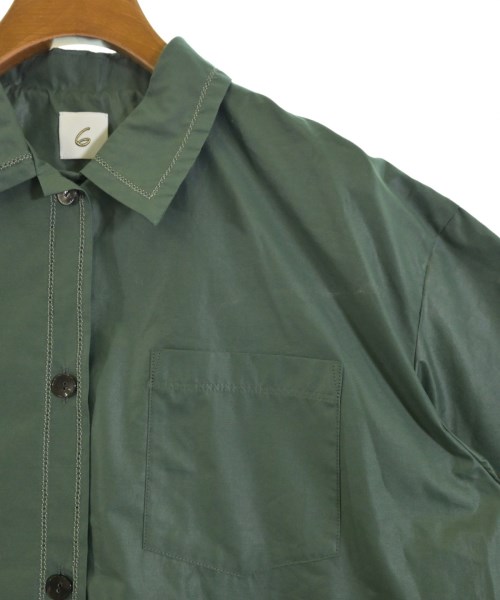 6(ROKU)（ロク）カジュアルシャツ 緑 サイズ:-(M位) レディース/2200653694030