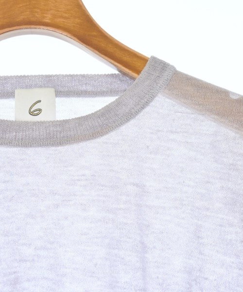 6(ROKU)（ロク）ニット・セーター グレー サイズ:F レディース/2200653701066