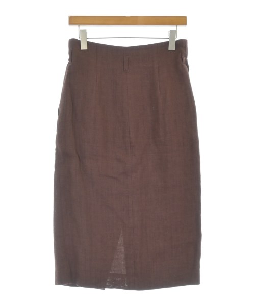 6(ROKU)（ロク）ロング・マキシ丈スカート 茶 サイズ:36(S位) レディース/2200645919011