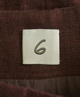 6(ROKU)（ロク）ロング・マキシ丈スカート 茶 サイズ:36(S位) レディース/2200645919011