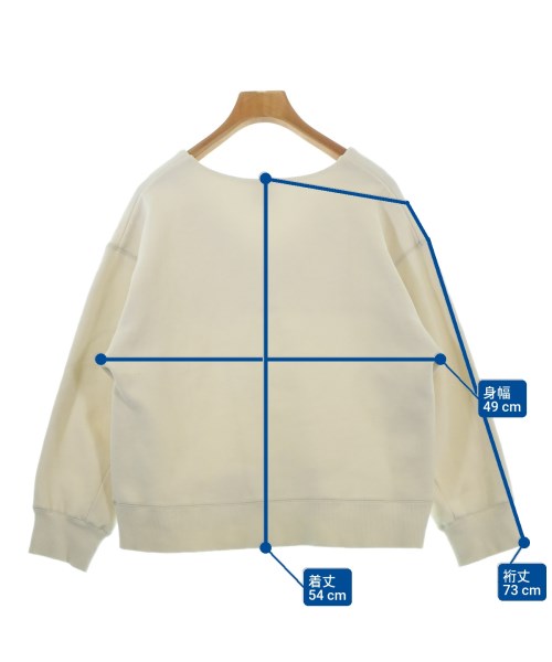 6(ROKU)（ロク）スウェット 白 サイズ:F レディース/2200654045039