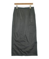 6(ROKU)（ロク）ロング・マキシ丈スカート 黒 サイズ:38(M位) レディース/2200654156131