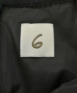 6(ROKU)（ロク）ロング・マキシ丈スカート 黒 サイズ:38(M位) レディース/2200654156131