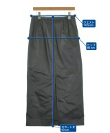 6(ROKU)（ロク）ロング・マキシ丈スカート 黒 サイズ:38(M位) レディース/2200654156131