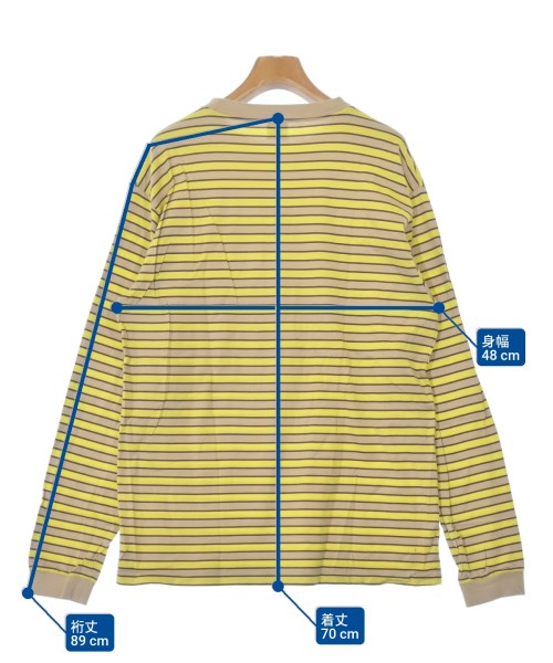 6(ROKU)（ロク）Tシャツ・カットソー 黄 サイズ:F レディース/2200654226025