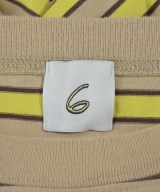6(ROKU)（ロク）Tシャツ・カットソー 黄 サイズ:F レディース/2200654226025