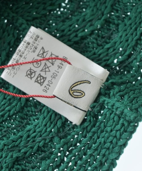 6(ROKU)（ロク）ストール 緑 サイズ:- レディース/2200647512173