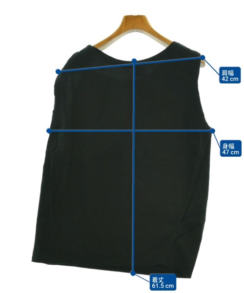 6(ROKU)（ロク）タンクトップ 黒 サイズ:-(M位) レディース/2200654414101