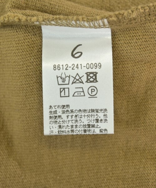 6(ROKU)（ロク）Tシャツ・カットソー 茶 サイズ:F レディース/2200704411074