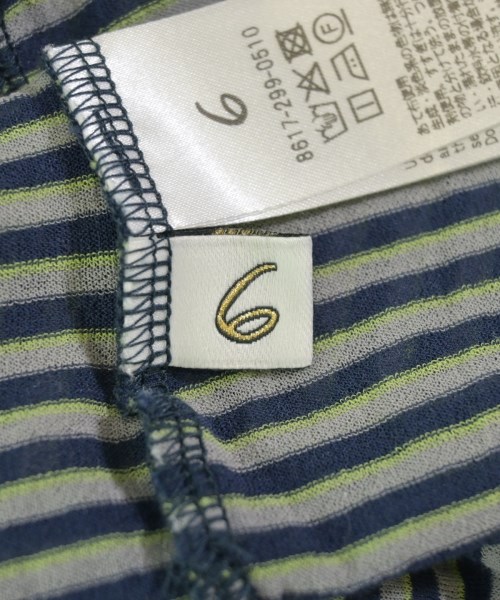 6(ROKU)（ロク）Tシャツ・カットソー グレー サイズ:F レディース/2200705379069