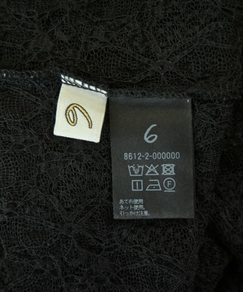 6(ROKU)（ロク）Tシャツ・カットソー 黒 サイズ:-(M位) レディース/2200705516020