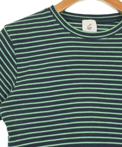 6(ROKU)（ロク）Tシャツ・カットソー 黒 サイズ:-(S位) レディース/2200705516037