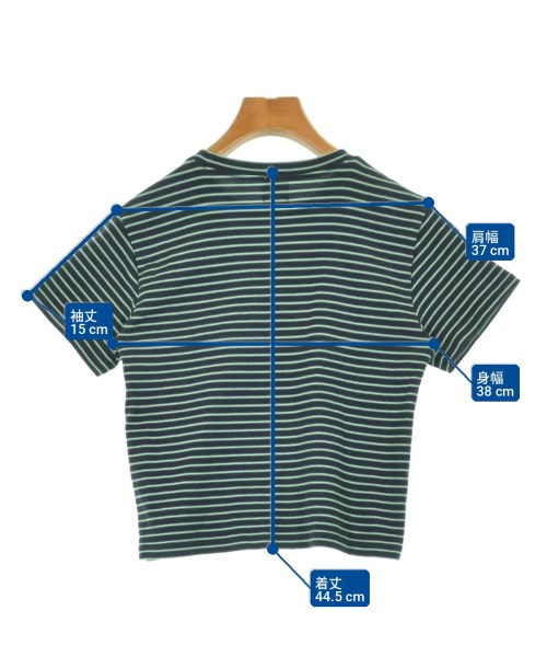 6(ROKU)（ロク）Tシャツ・カットソー 黒 サイズ:-(S位) レディース/2200705516037