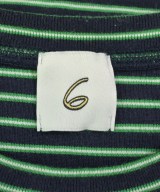 6(ROKU)（ロク）Tシャツ・カットソー 黒 サイズ:-(S位) レディース/2200705516037