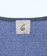 6(ROKU)（ロク）Tシャツ・カットソー 青 サイズ:F レディース/2200705737043