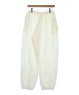 6(ROKU)（ロク）スウェットパンツ 白 サイズ:38(M位) レディース/2200705636087