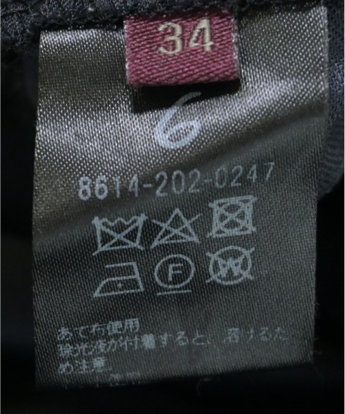 6(ROKU)（ロク）その他 黒 サイズ:34(XS位) レディース/2200704392090