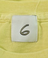 6(ROKU)（ロク）Tシャツ・カットソー 黄 サイズ:S レディース/2200707139050