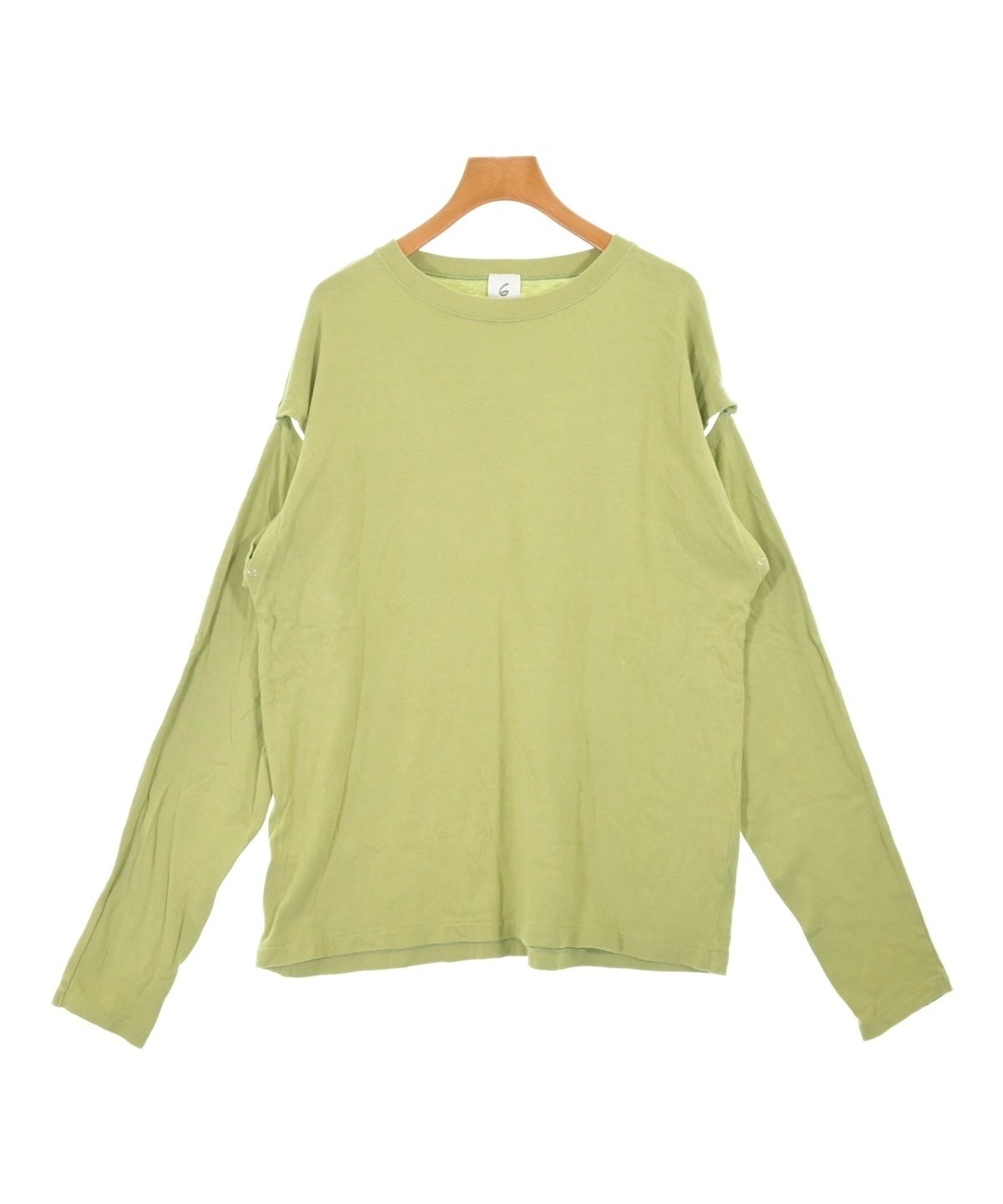 6(ROKU)（ロク）Tシャツ・カットソー 緑 サイズ:F レディース 