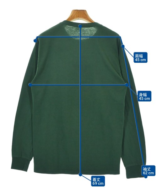 6(ROKU)（ロク）Tシャツ・カットソー 緑 サイズ:M レディース/2200708480014