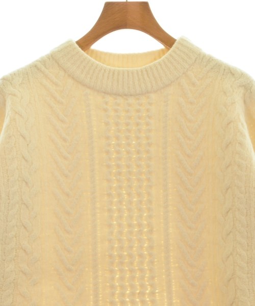 6(ROKU)（ロク）ニット・セーター 白 サイズ:F レディース/2200660249025