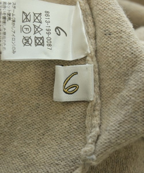 6(ROKU)（ロク）ニット・セーター ベージュ サイズ:-(XL位) レディース/2200660726298