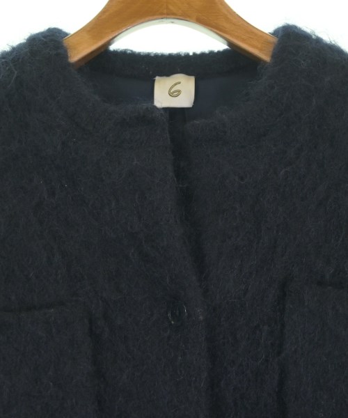 6(ROKU)（ロク）カーディガン 紺 サイズ:F レディース/2200662667025