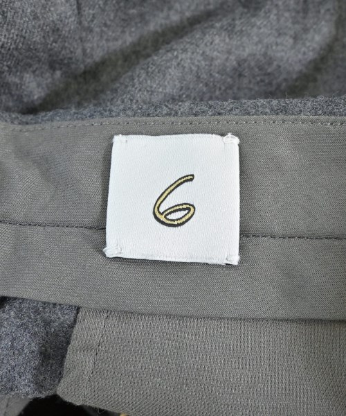 6(ROKU)（ロク）その他 グレー サイズ:38(M位) レディース/2200662792024