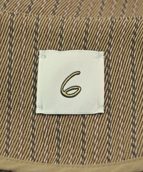 6(ROKU)（ロク）その他 茶 サイズ:36(S位) レディース/2200661021019