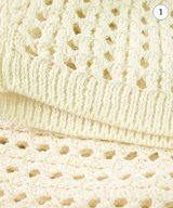 6(ROKU)（ロク）ニット・セーター 白 サイズ:F レディース/2200647332085