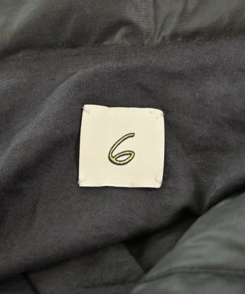 6(ROKU)（ロク）ダウンジャケット/ダウンベスト 黒 サイズ:38(M位) レディース/2200663219018