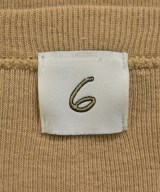 6(ROKU)（ロク）Tシャツ・カットソー ベージュ サイズ:F レディース/2200664530037