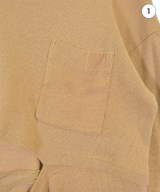 6(ROKU)（ロク）Tシャツ・カットソー ベージュ サイズ:F レディース/2200664530037