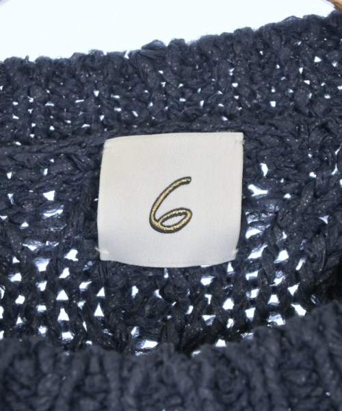 6(ROKU)（ロク）ニット・セーター 紺 サイズ:F レディース/2200664545109