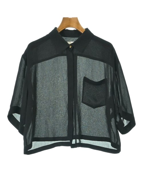 6(ROKU)(ロク)カジュアルシャツ 黒 サイズ:F/2200664908027