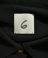 6(ROKU)（ロク）カジュアルシャツ 黒 サイズ:F レディース/2200664908027