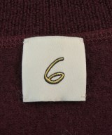 6(ROKU)（ロク）ベスト 赤 サイズ:F レディース/2200665707063