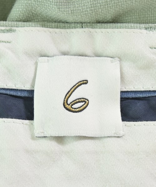 6(ROKU)（ロク）その他 緑 サイズ:34(XS位) レディース/2200666180056