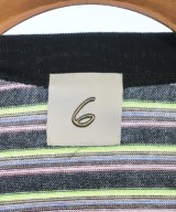 6(ROKU)（ロク）Tシャツ・カットソー 黒 サイズ:-(M位) レディース/2200662118091