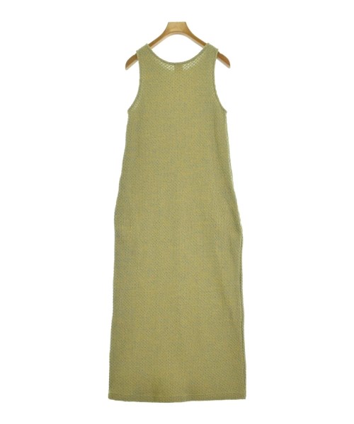 6(ROKU)（ロク）ワンピース 黄 サイズ:38(M位) レディース/2200663686063