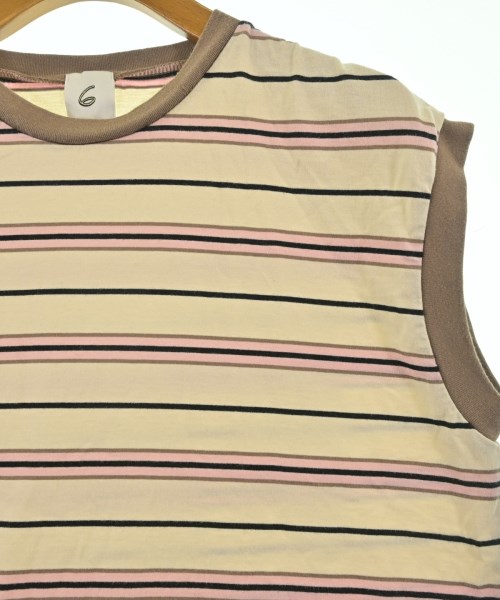6(ROKU)（ロク）ノースリーブ ベージュ サイズ:-(M位) レディース/2200667289086