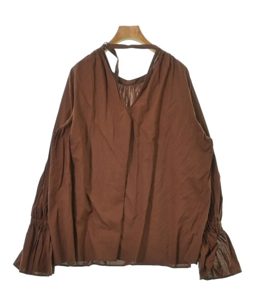 6(ROKU)（ロク）ブラウス 茶 サイズ:36(S位) レディース/2200667695061